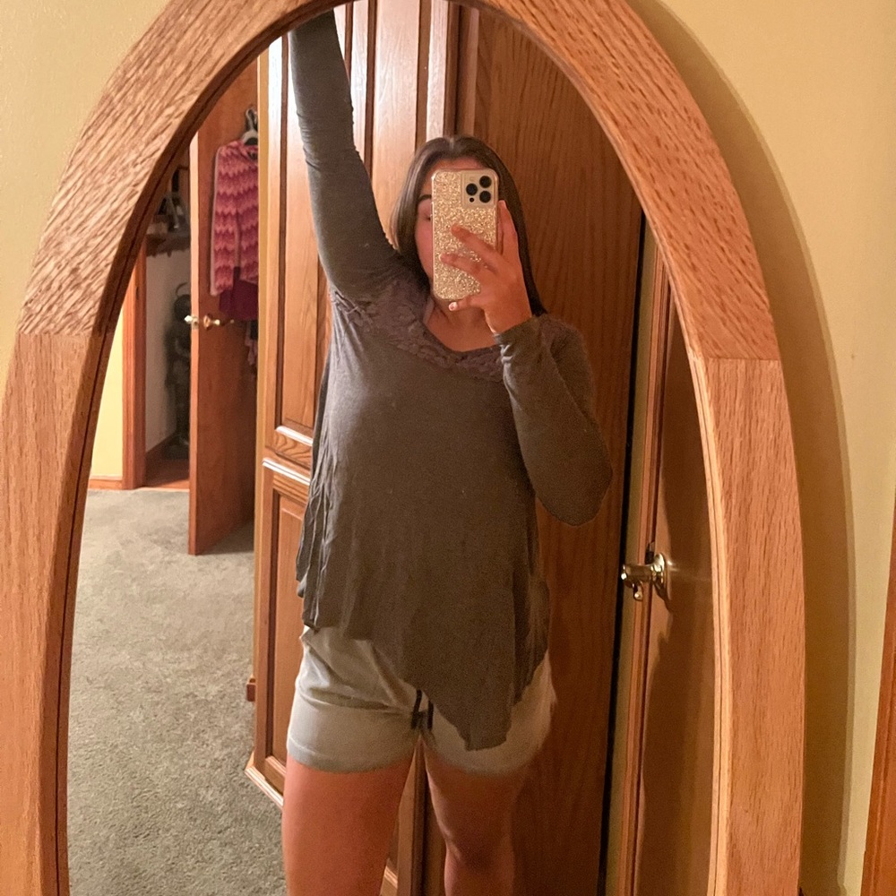 Lace Hollister Top